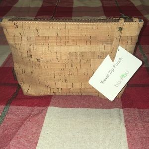 Bamboo travel zip pouch by Bambi